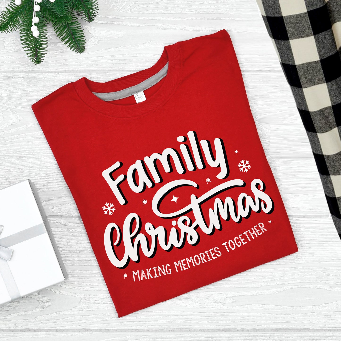 Family Christmas Shirt - Making Memories Together