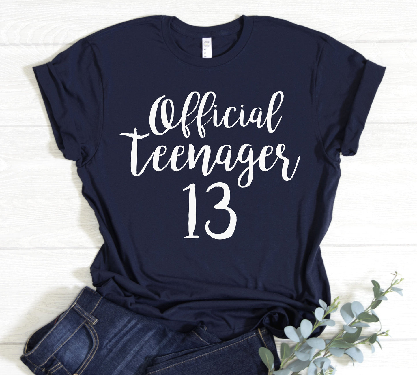 13th Birthday Shirt, Burgundy