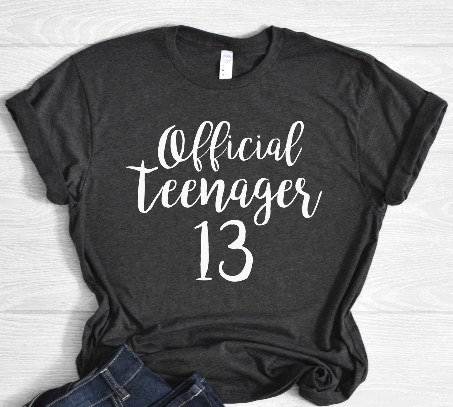 13th Birthday Shirt, Burgundy