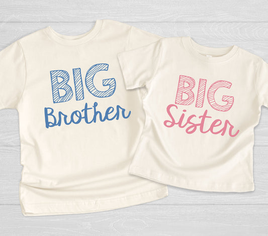 Big Sister or Big Brother Shirts