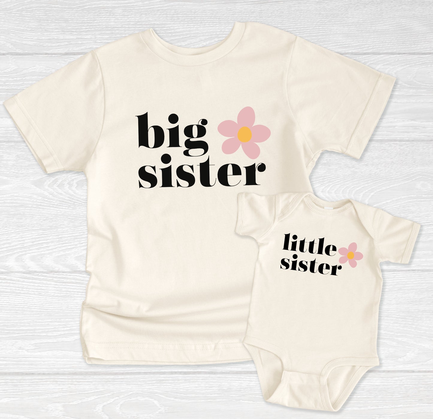 Big Sister Flower Shirt