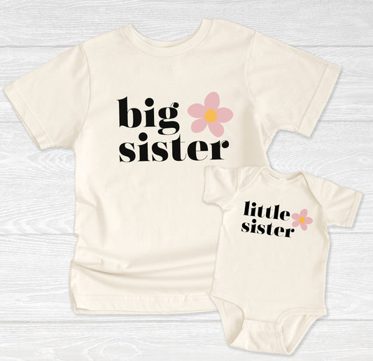 Big Sister Flower Shirt