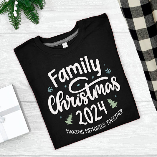 Family Christmas 2024 Shirt - Making Memories Together