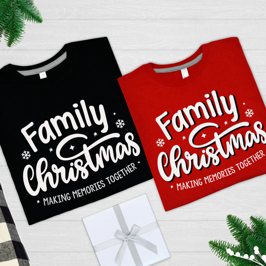 Family Christmas Shirt - Making Memories Together