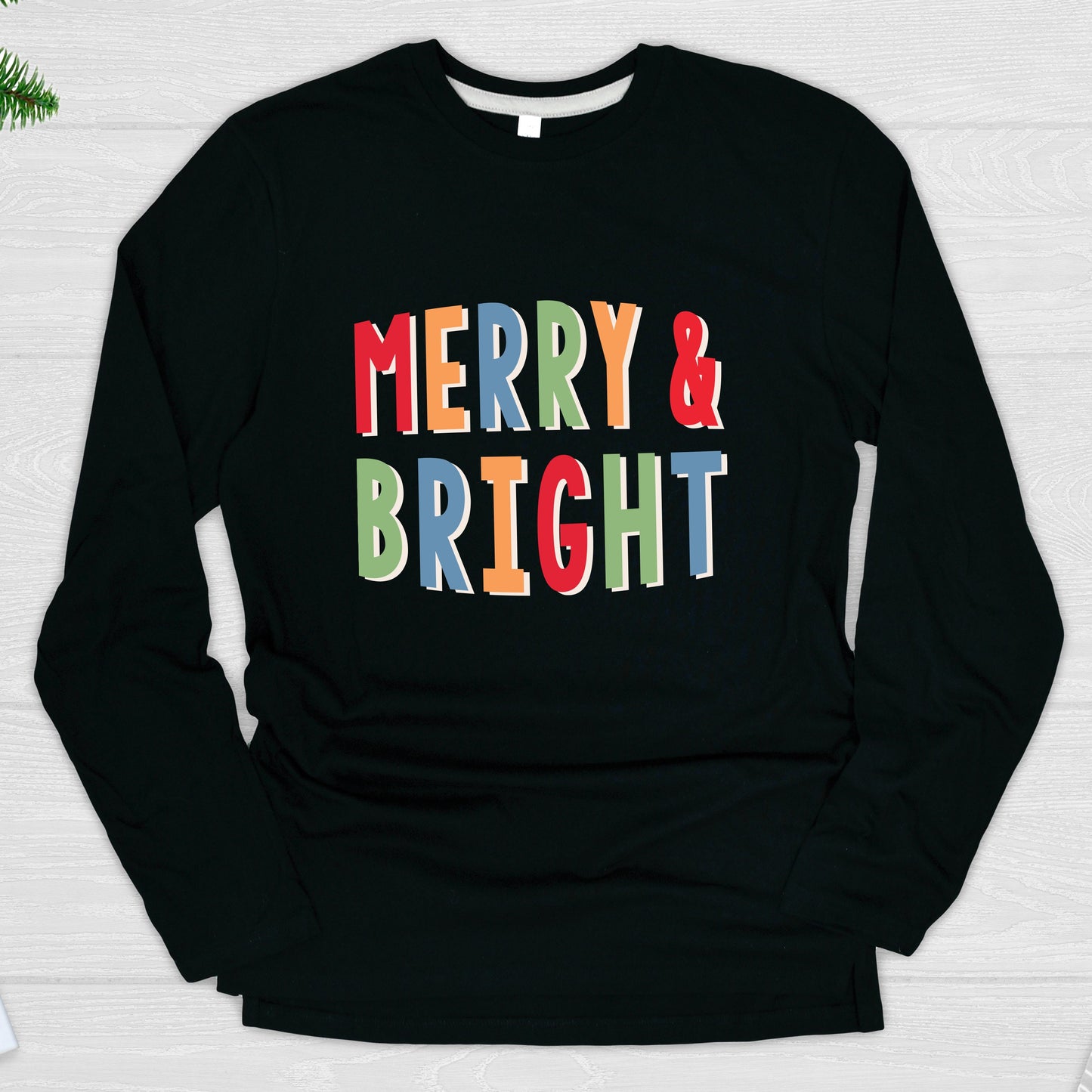 Merry & Bright Christmas Shirt